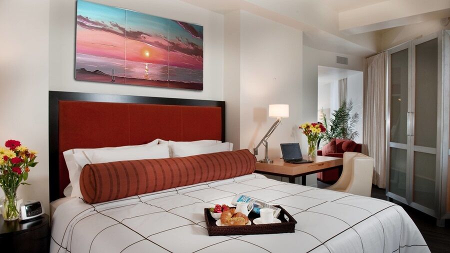 Hotel Courtyard By Marriott Atlanta Downtown Habitación foto